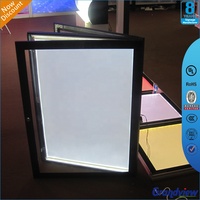 Caja de Luz LED para Publicidad Exterior, Mupis con Desplazamiento Vertical