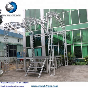 Etapa de aluminio / Etapa de concierto móvil / <span class=keywords><strong>Plataforma</strong></span> de escenario portátil con sistema de techo de arco en venta - Product Image 6