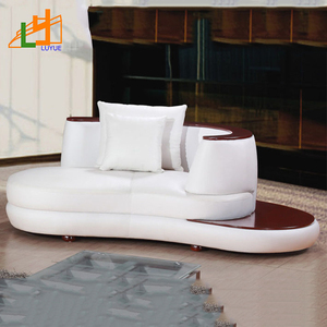 Venta caliente salón u forma esquina sofá de cuero moderno diseño simple Alibaba sofá muebles - Product Image 5