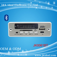 JK-P5001 Bluetooth usb mini sd mp5/ mp3 /mp4 jugador circuito coche mp5 módulo
