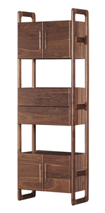 Vitrina de madera antigua superior personalizada, estantería de madera maciza antigua, muebles de decoración China - Product Image 3