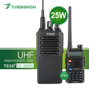 Tssd x9250 25 Wát công suất cao 50km xách tay chuyên nghiệp trọng tài Hệ thống thông tin liên lạc scan Long Range Two Way Radio Walkie Talkie - Product Image 3