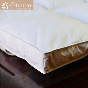 Colchón <span class=keywords><strong>Topper</strong></span>-3D hueco Siliconized fibra Protector Hotel barato franela verano ropa de cama acolchado ajustado colchón Pad - Product Image 4