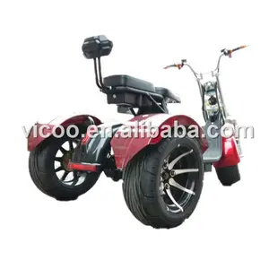 Elektrikli scooter citycoco 2000 w 3 tekerlek grioskuter hindistan üç tekerlekli bisiklet scooter monowheel citycoco parçaları