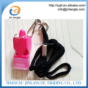 Deportes Venta <span class=keywords><strong>caliente</strong></span> promocional alta Custom Sound zorro al por mayor silbato de plástico - Product Image 4
