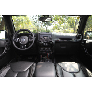 12 unids/set negro ABS decoración Interior cubierta del <span class=keywords><strong>volante</strong></span> embellecedor para <span class=keywords><strong>Jeep</strong></span> Wrangler 4 puertas - Product Image 5