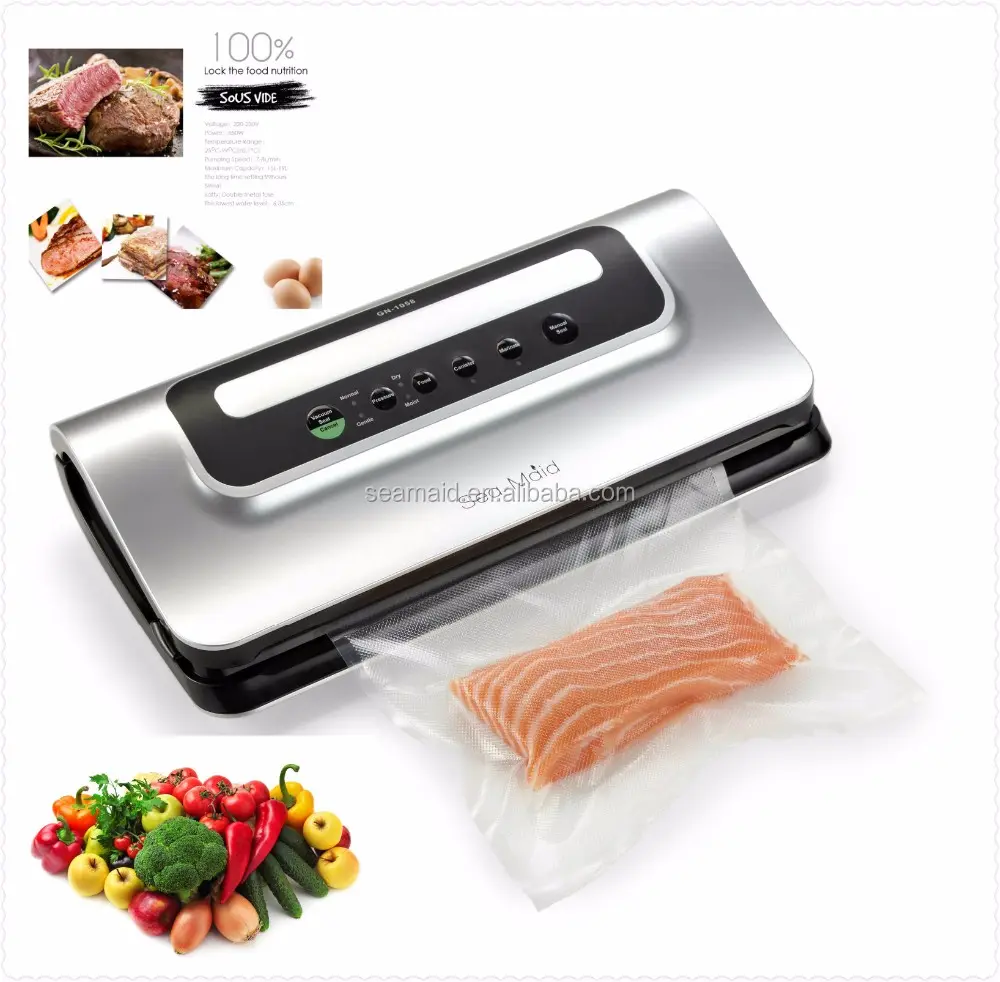 Sea-maid household products Vacuum Sealer, Vacuum Sealing System for Dry & Moist Foods Preservation -vacuum packing machine