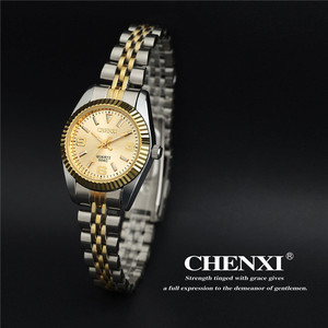 <span class=keywords><strong>Montre</strong></span> <span class=keywords><strong>Chenxi</strong></span> CX-004A, <span class=keywords><strong>montre</strong></span> à quartz classique dorée et argentée, élégante et luxueuse, pour femme, résistante à l'eau. - Product Image 6
