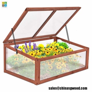 SenGong — <span class=keywords><strong>serre</strong></span> de jardin en bois FSC, petite corbeille à froid, vente en gros - Product Image 6