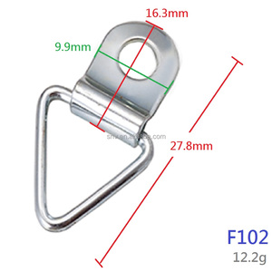 Một Lỗ D Vòng Tam Giác Khung Hình Dây Đeo Móc Áo - Product Image 2