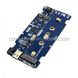 USB-C USB 3.1 Tipo C a Doppia M.2 NGFF PCI-E 2 Corsia SSD Enclosure con Raid Raid0 Raid1 o PM - Product Image 3