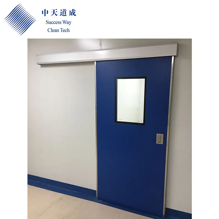 Cleanroom-puerta corredera automática y manual para hospital