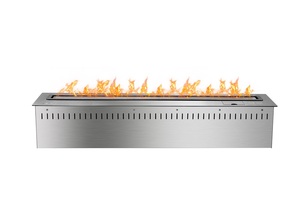 Cheminée inno fire — foyer électrique automatique à bio-éthanol, 36 pouces, en acier inoxydable - Product Image 5