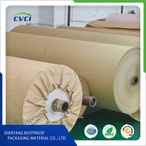 Papel de embalagem, papel de embalagem, inposição de corrosão papel tratado vci madeira polpa artesanal papel revestido excelente duas cores impressão <span class=keywords><strong>pe</strong></span> sf