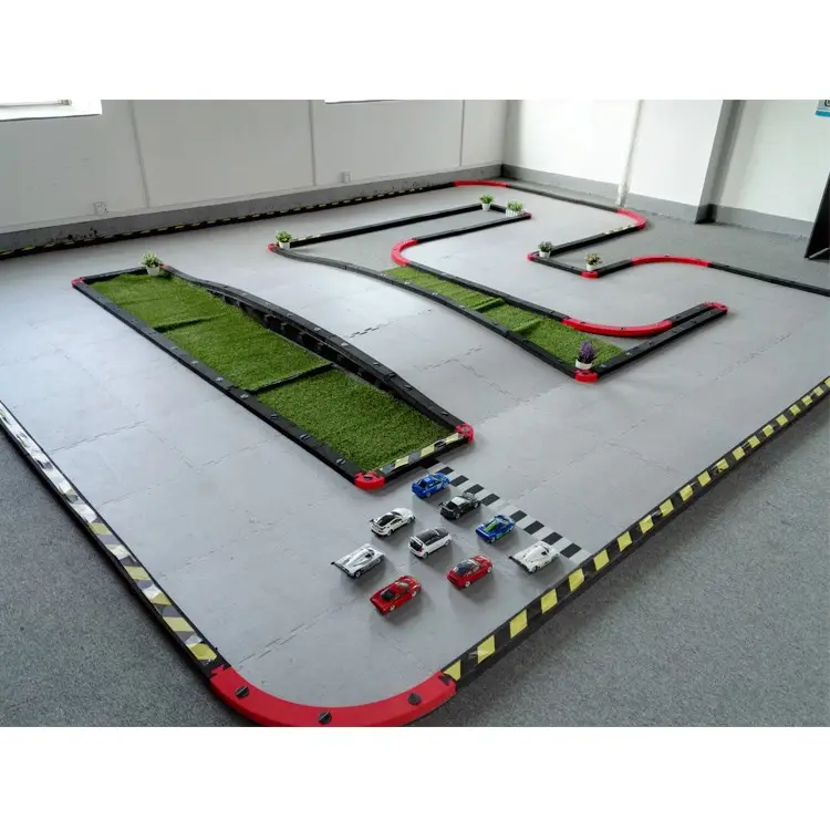 Piste intérieure officielle 1/10 1/12 1/16 1/28 1/24 1/32 rc car track for racing and drift