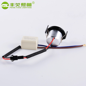 Mini spot LED pour armoire 3W, dimension 38mm, découpe 30mm, avec variateur d'intensité, entrée 85-265V, Ra 85, design moderne pour la maison et le bureau - Product Image 4