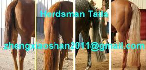 Falsas colas <span class=keywords><strong>de</strong></span> caballo <span class=keywords><strong>de</strong></span> hecho 100% real <span class=keywords><strong>de</strong></span> la cola <span class=keywords><strong>de</strong></span> caballo por <span class=keywords><strong>los</strong></span> pelos <span class=keywords><strong>de</strong></span> la mano - Product Image 3