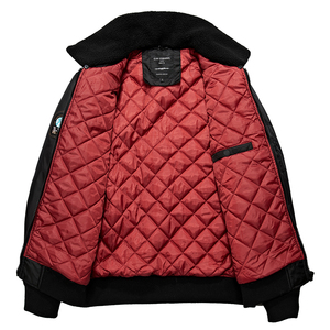 Chaqueta Casual Negra para Hombre, Ajustada, Cortavientos, de Invierno - Product Image 3