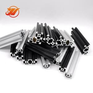 Commercio all'ingrosso di lavoro produttore 10x10 2020 20x20 hollow telaio combinazione linea industriale di materiale di alluminio di profilo - Product Image 4