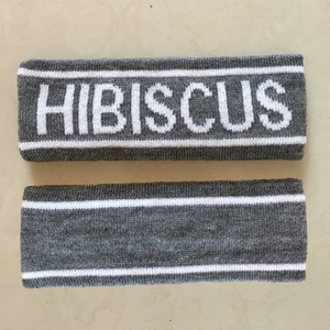 Fascia per Capelli Invernale in Maglia con Logo Jacquard Personalizzato per Donne 2018 - Product Image 4