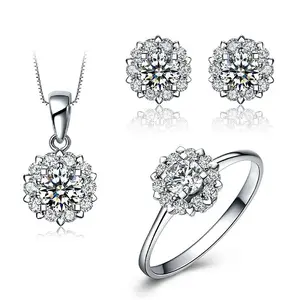 New design 925 sterling silver jewelry sets