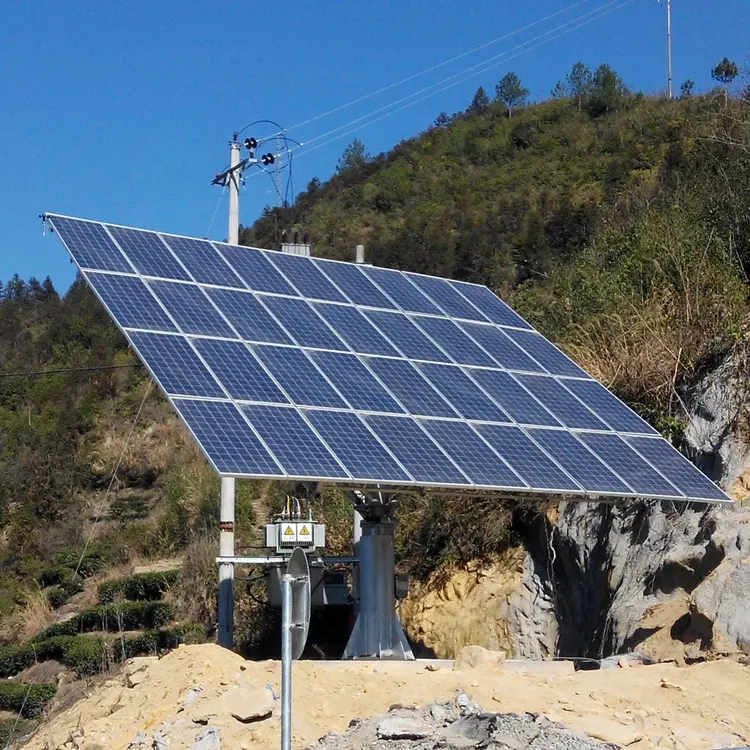 太陽光発電10kw 15kw太陽光2軸追跡システム高効率発電家庭用太陽光システム