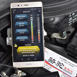 Moniteur de système de batterie de voiture 4.0 d'origine d'usine pour IOS et Android Renault Garantie 1 an-Comprend un testeur et des câbles