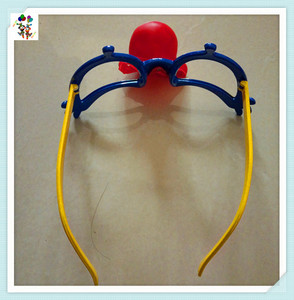 Quality Fancy Dress Costume Plastic Funny Clown Party Glasses with <strong>Nose</strong> HPC-0633 - Product Image 3