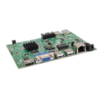 Bras de carte mère X6 de haute qualité mini itx avec A9 RK3188 Nano carte mère d'ordinateur VGA HD-MI carte mère DDR3