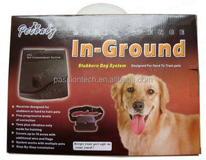 Sistema de valla eléctrica subterránea para perros, resistente al agua, 2 collares de choque para 2 perros - Product Image 2