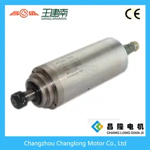 GDZ Series 3kw 24000rpm 400HZ Water Cooled High Speed Engraving Spindle Motor