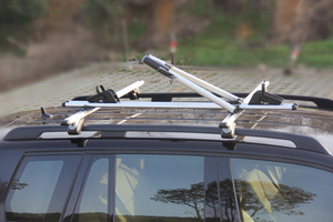 <span class=keywords><strong>Porte</strong></span>-vélos de toit pour voiture <span class=keywords><strong>4x4</strong></span>, <span class=keywords><strong>porte</strong></span>-vélos de toit en aluminium léger, <span class=keywords><strong>porte</strong></span>-vélos de toit universel en alliage d'aluminium, fixation par pince sur le cadre - Product Image 4