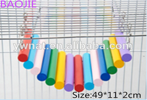 Jouets d'hamster de haute qualité, jouets en bois naturel et cage de hamster, avec design coloré, offre spéciale - Product Image 6