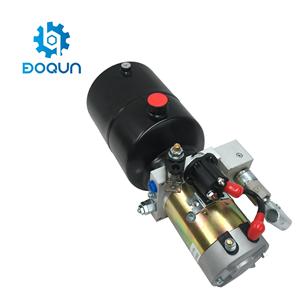 Boqun — réservoir en plastique 2.5 quad, capacité 24V, cc, pompe hydraulique à simple action, pour remorque à benne, levage de voiture - Product Image 6