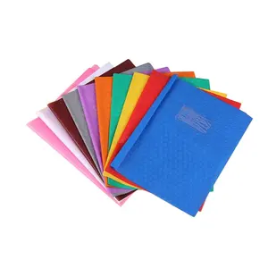 Plastic High Quality Wholesale PVC Book Cover with various colors
