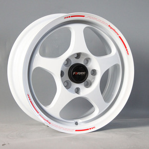 Fonyee Deep Dish Concave 5 rayons <span class=keywords><strong>4</strong></span> 8 trous de roue Huecos 15 pouces 15x6.5 4x114.3 alliage roues de voiture de tourisme jantes Jantes de rinçage automatique - Product Image 3