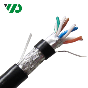 Noir 305m Rouleau PUR Cat7 Câble <span class=keywords><strong>S</strong></span>/<span class=keywords><strong>FTP</strong></span> Unterminated <span class=keywords><strong>CAT</strong></span> <span class=keywords><strong>7</strong></span> Câble <span class=keywords><strong>Ethernet</strong></span> - Product Image 1