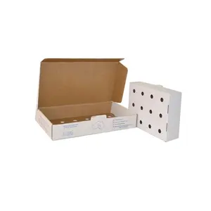 waterproof corrugated cardboard storage folding paper Export Tuna Packaging Seafood Carton Box