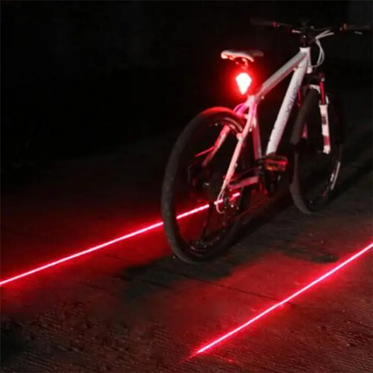 Bike Rear Light LED Bicycle Laser Taillight Safety Warning Light Bicycle Light Tail Lamp