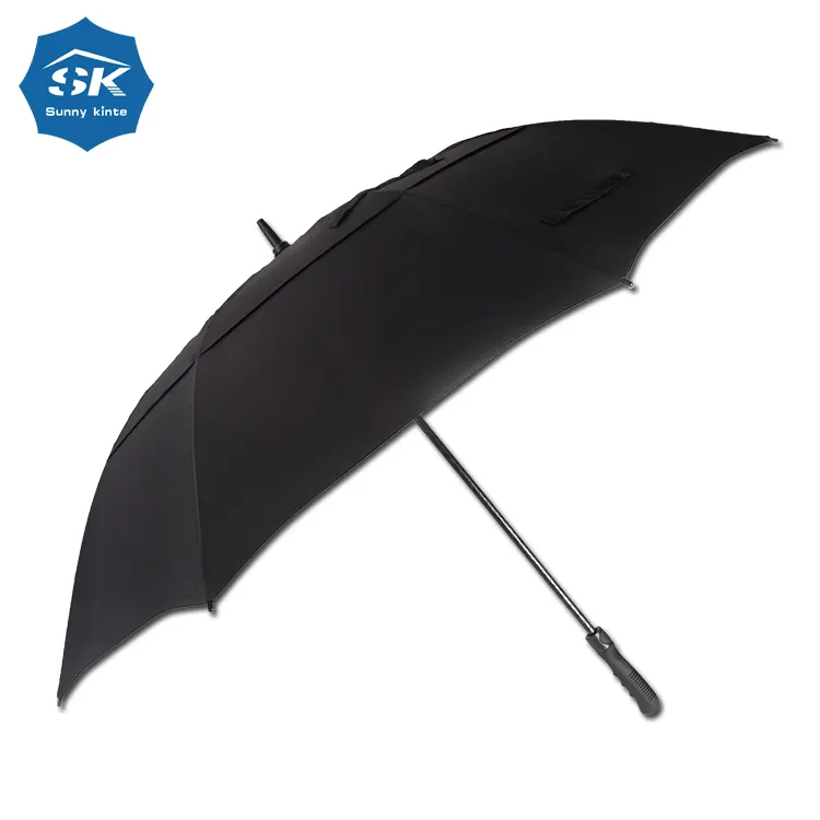 Venta al por mayor de alta calidad de fibra de vidrio de marco de transporte a prueba de viento fabricante de paraguas