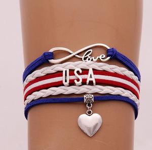 Billige Lager Fußballfans Aussie Australien Flagge Armband - Product Image 2