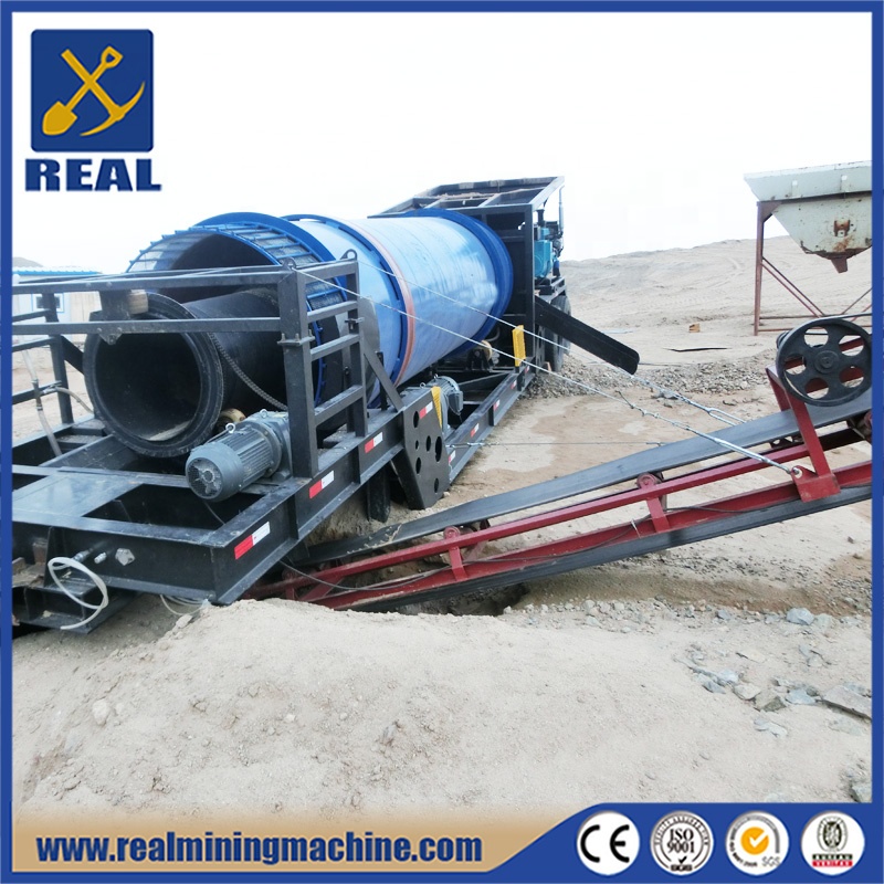 100 tph gold wash plant