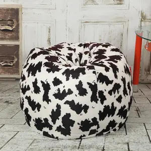 Мягкий бархатный воздушный шар в форме капли с принтом коровы для взрослых