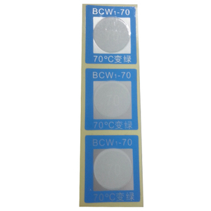 Etiqueta de Temperatura OEM 60-100 Grados, Etiquetas que Cambian de Color, Etiquetas de Alta Temperatura Irreversibles - Product Image 5