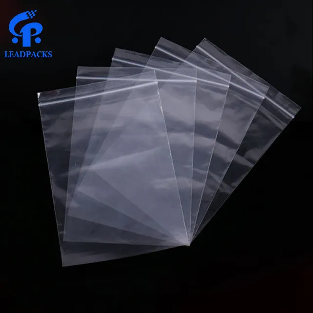 Factory Direct Supply Waterdichte LDPE Ziplock Plastic Zak