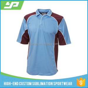specialized 100% polyester made sublimation custom rugby jersey - Product Image 4