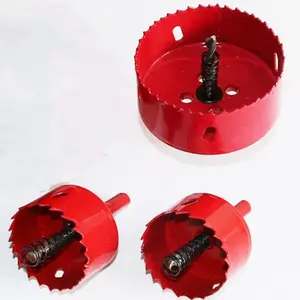 38ミリメートルHSS Hole Saw Cutter Drill Core Bits、テーパーシャンク金属角穴ドリルビット、46ミリメートルドリルビット