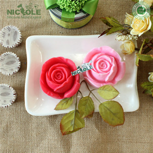 Khuôn làm nến silicon Nicole Flower chất lượng cao, khuôn làm xà phòng silicon, khuôn làm bánh fondant - Product Image 4