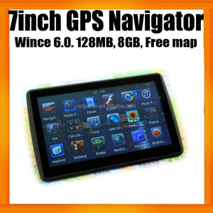 7 pulgadas de alta definición Universal de navegación del GPS del coche con 800 mhz 128 mb 8 gb fmt mp4 mp3 <span class=keywords><strong>y</strong></span> el mapa 3d - Product Image 3