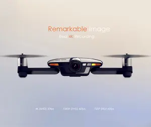 Wingsland S6 מתקפל מיני Drone עם WIFI FPV מצלמה אחיזת גובה RC Quadcopter כיס Drone